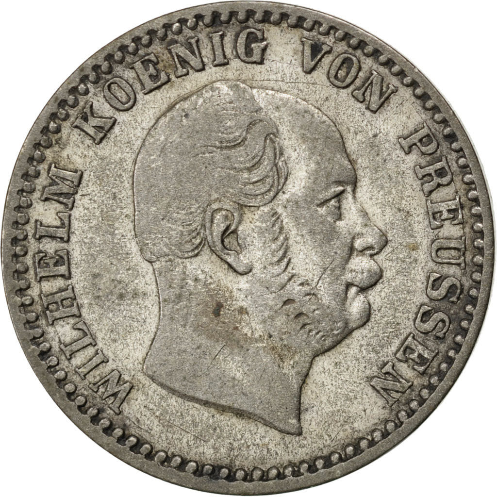 GERMAN STATES, 2-1/2 Silber Groschen, 1865, KM #486, EF(40-45), Silver, 3.22
