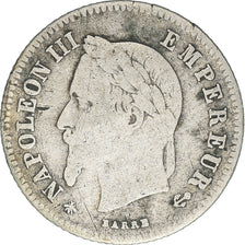 Moneta, Francja, Napoleon III, Napoléon III, 20 Centimes, 1864, Paris