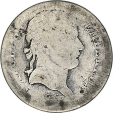 Moneta, Francja, Napoléon I, 1/2 Franc, 1808, Paris, F(12-15), Srebro