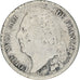 Moneda, Francia, Louis XVIII, Louis XVIII, 1/2 Franc, 1823, Paris, BC+, Plata
