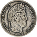Moneda, Francia, Louis-Philippe, 5 Francs, 1834, Toulouse, BC+, Plata, KM:749.9