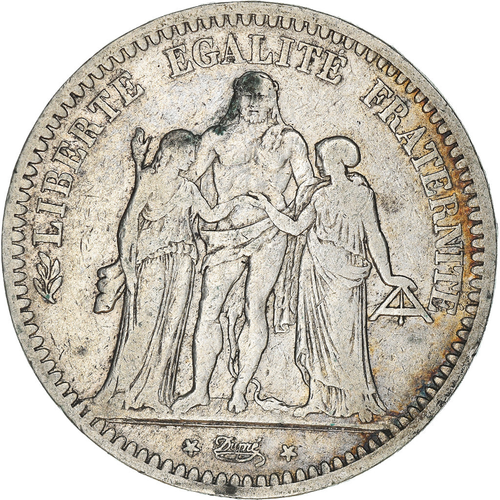 Monnaie, France, Hercule, 5 Francs, 1849, Strasbourg, TB+, Argent, Gadoury:683