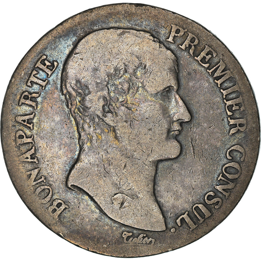 Monnaie, France, Napoléon I, 5 Francs, An 12, Limoges, Premier Consul, TB