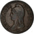 Coin, France, Decime, AN 7/5, Paris, Coq/Corne, EF(40-45), Bronze, Gadoury:187