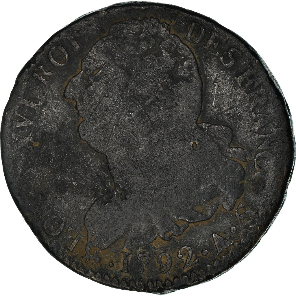 Monnaie, France, 2 sols françois, 2 Sols, 1792, Paris, TB, Bronze, Gadoury:25