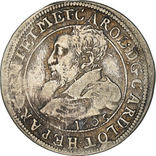 Monnaie, France, ALSACE, Charles II De Lorraine-Vaudémont, Teston, 1605, TTB+