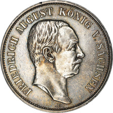 Coin, German States, SAXONY-ALBERTINE, Friedrich August III, 5 Mark, 1914
