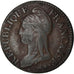 Moneda, Francia, Dupré, 5 Centimes, AN 8, Strasbourg, BC+, Bronce, KM:640.4