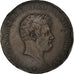 Moneta, STATI ITALIANI, NAPLES, Ferdinando II, 5 Tornesi, 1857, Naples, BB