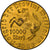 Moneda, Alemania, Vom Stein, 10 000 Mark, 1923, MBC, Bronce - aluminio