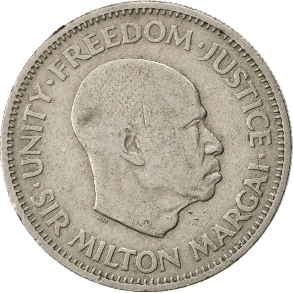 Coin, Sierra Leone, 10 Cents, 1964, EF(40-45), Copper-nickel, KM:19