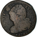 Moneda, Francia, 2 sols français, 2 Sols, 1792, Strasbourg, BC, Bronce, KM:612