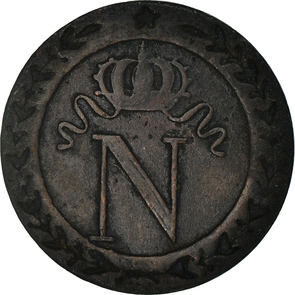 Coin, France, Napoléon I, 10 Centimes, 1809, Paris, VF(30-35), Billon
