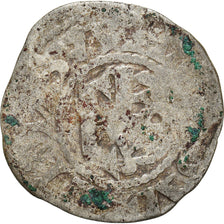 Moneda, Francia, Anjou, Foulques IV ou V, Denier, ND (1160-1190), Angers, BC