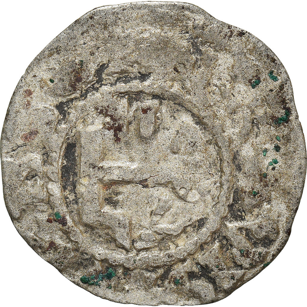 Moneda, Francia, Anjou, Foulques IV ou V, Denier, ND (1160-1190), Angers, BC