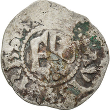 Moneda, Francia, Anjou, Foulques IV ou V, Denier, ND (1160-1190), Angers, BC