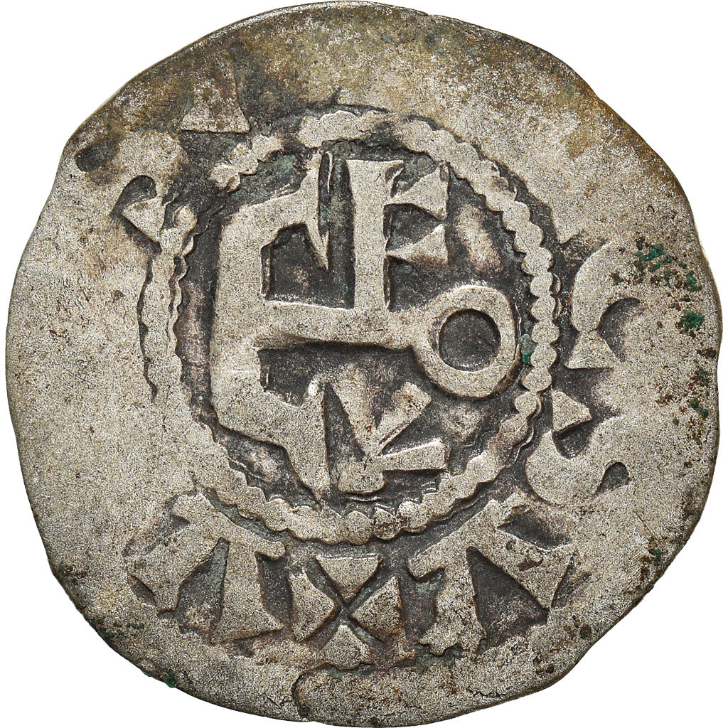 Munten, Frankrijk, Anjou, Foulques IV ou V, Denier, ND (1160-1190), Angers, ZG+