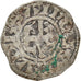 Moneta, Francia, Anjou, Foulques IV ou V, Denier, ND (1160-1190), Angers, B+