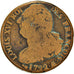 Moeda, França, 2 sols françois, 2 Sols, 1792, Metz, F(12-15), Bronze