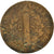 Moneda, Francia, 2 sols français, 2 Sols, 1793, Strasbourg, BC+, Bronce