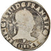 Monnaie, France, Henri III, Franc au Col Plat, Franc au Col Plat, 1583, Angers