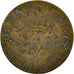 Coin, FRENCH GUIANA, 2 Sous, 1789, Paris, F(12-15), Billon, KM:1, Lecompte:20