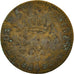 Moneda, GUAYANA FRANCESA, 2 Sous, 1789, Paris, BC, Vellón, KM:1, Lecompte:20
