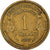 Münze, Frankreich, Morlon, Franc, 1935, Paris, S+, Aluminum-Bronze, KM:885