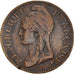 Coin, France, Dupré, 5 Centimes, AN 4, Paris, Petit module, EF(40-45), Bronze