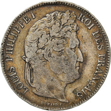 Monnaie, France, Louis-Philippe, 5 Francs, 1842, Strasbourg, TB+, Argent