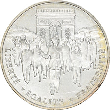 Coin, France, Libération de Paris, 100 Francs, 1994, AU(50-53), Silver