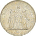 Monnaie, France, Hercule, 50 Francs, 1974, Frappe hybride, TTB+, Argent