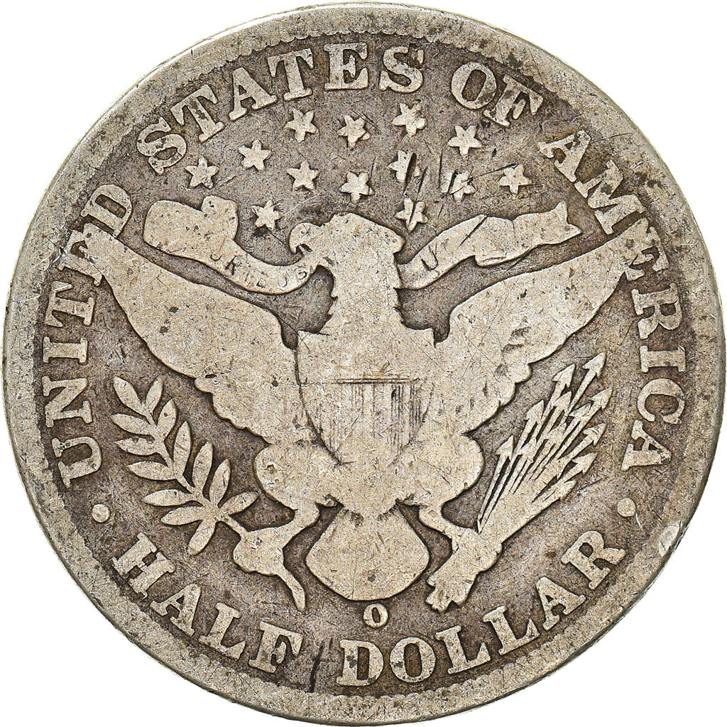 Coin, United States, Barber Half Dollar, Half Dollar, 1901, U.S. Mint, New