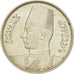 Coin, Egypt, Farouk, 10 Piastres, 1937, British Royal Mint, EF(40-45), Silver