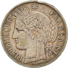 Moneta, Francia, Cérès, 5 Francs, 1851, Paris, BB, Argento, KM:761.1