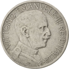 Italie, Victor Emmanuel III, 2 Lire 1924 R, KM 63