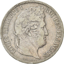 Monnaie, France, Louis-Philippe, 5 Francs, 1831, Lille, TB, Argent