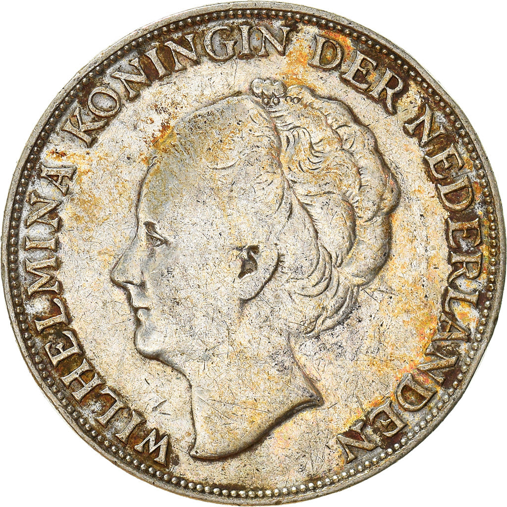 Coin, Curacao, Gulden, 1944, Denver, USA, VF(30-35), Silver, KM:45