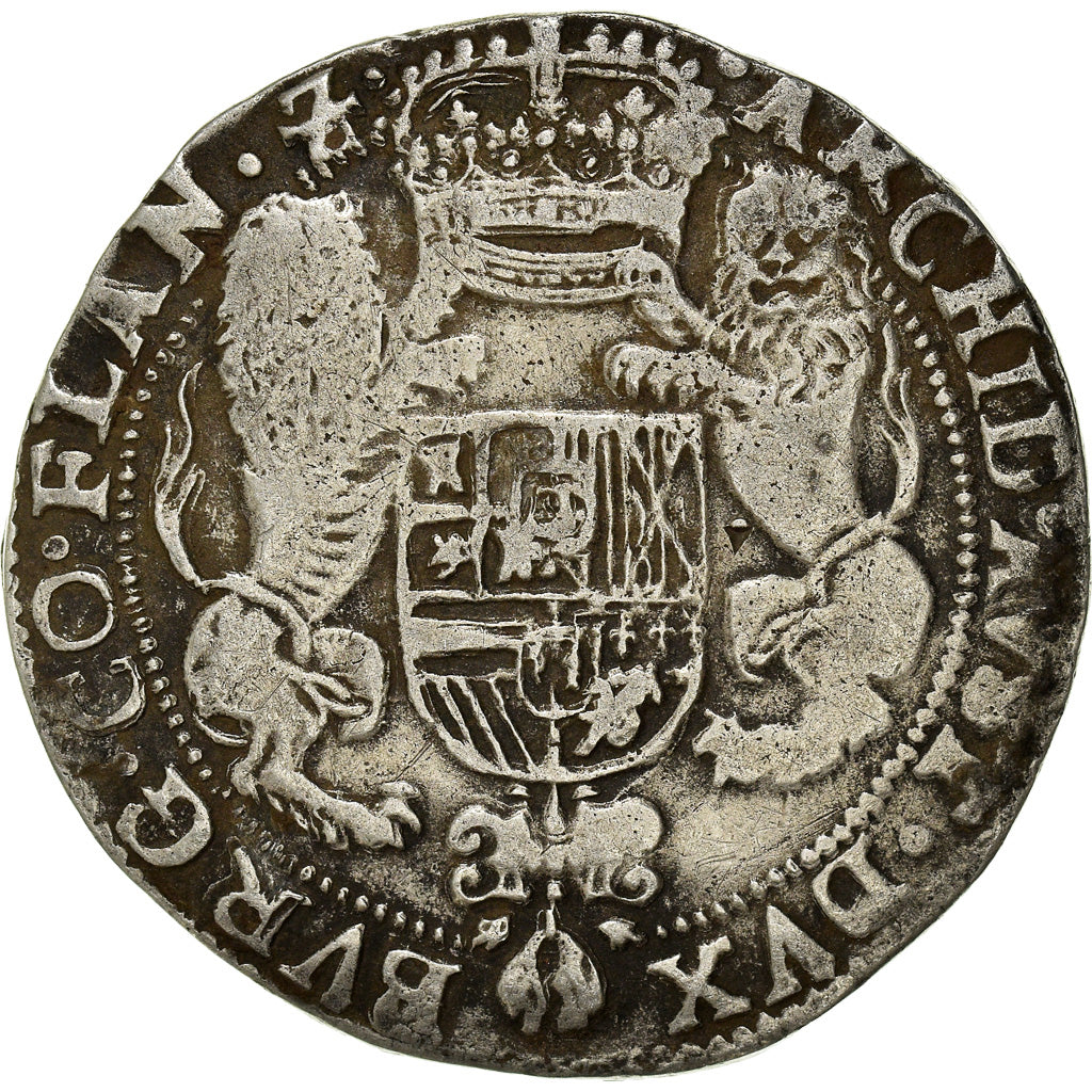 Moneta, Hiszpania niderlandzka, Flanders, Charles II, Ducaton, 1673, Bruges