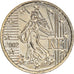 Francja, 50 Euro Cent, 2002, Pessac, planchet error, AU(55-58), Miedzionikiel