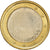 San Marino, 1 Euro, 2002, Pessac, observe struck thru, MS(63), Cupro-nickel