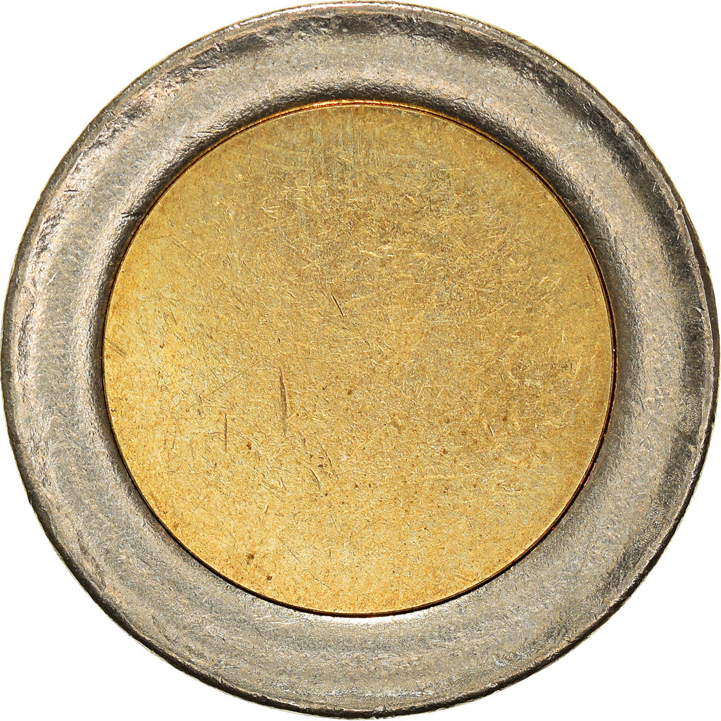 European Union, 2 Euro, blank planchet, MS(60-62), Cupro-nickel
