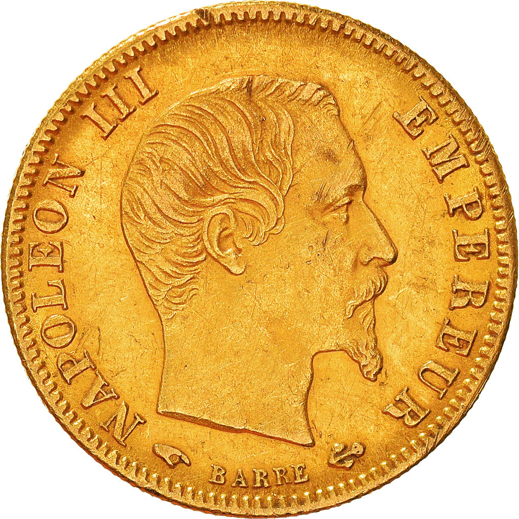 Münze, Frankreich, Napoleon III, Napoléon III, 5 Francs, 1859, Paris, SS