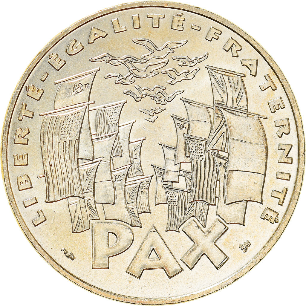 Coin, France, 8 mai 1945, 100 Francs, 1995, MS(63), Silver, KM:1116.1