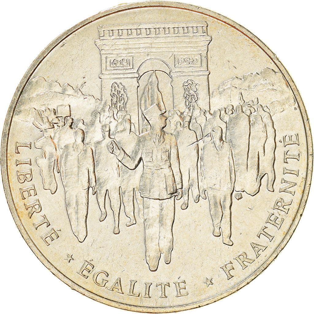 Coin, France, Libération de Paris, 100 Francs, 1994, Paris, AU(55-58), Silver