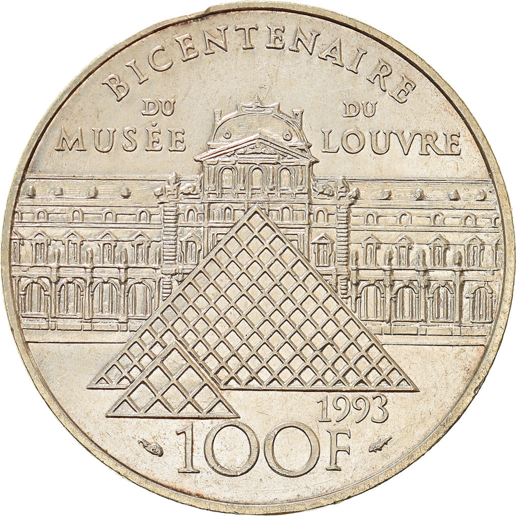 Coin, France, Liberté guidant le peuple, 100 Francs, 1993, Paris, AU(50-53)