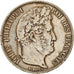 Coin, France, Louis-Philippe, 5 Francs, 1838, Rouen, VF(30-35), Silver