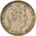 Monnaie, France, Louis-Philippe, 5 Francs, 1837, Paris, TB, Argent, Gadoury:678