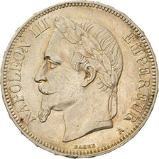 Münze, Frankreich, Napoleon III, Napoléon III, 5 Francs, 1870, Paris, SS+