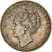 Moneda, Países Bajos, Wilhelmina I, 2-1/2 Gulden, 1938, MBC, Plata, KM:165
